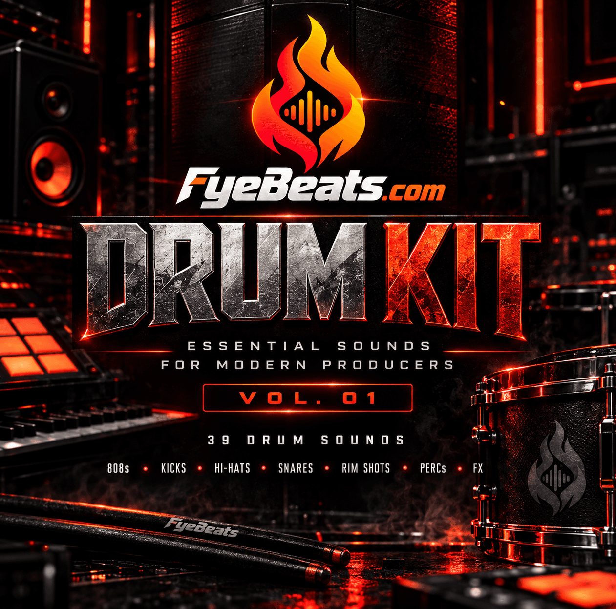 FyeBeats Drum Kit Vol. 01